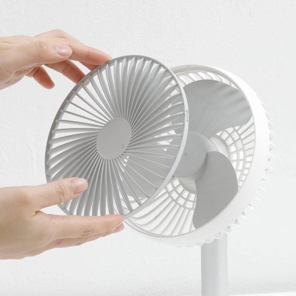 Powerful Rechargeable Desk Fan — Portable Table Fan with Long Battery Life & Multiple Speeds