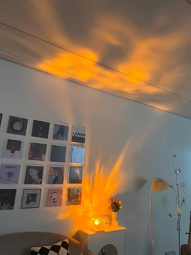 Wave Lamp, Wave Light Cube, Aurora Glow Lamp Crystal LED Night Light