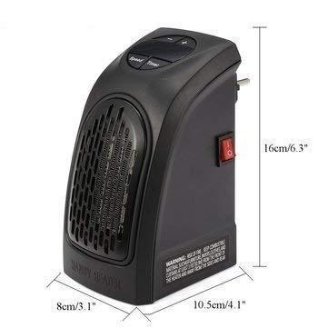 🔥 251 Mini Handy Wall Heater (400W) — Digital Plug-in Ceramic Heater for Rooms & Offices