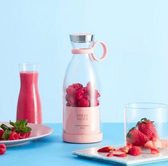 Portable Mini Juice Blender — USB Rechargeable Bottle-Style Smoothie Maker