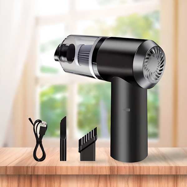 2-in-1 Cordless Handheld Vacuum & Blower — Portable Cleaner for Car & Home