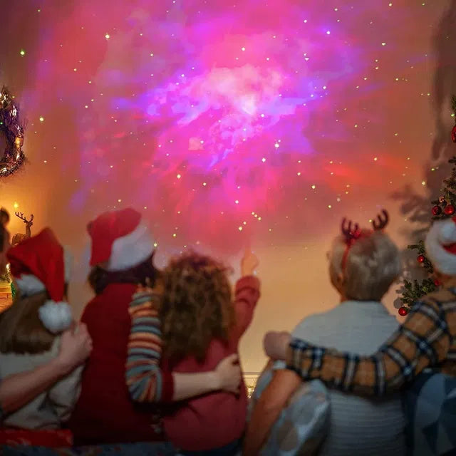🌌 Astronaut Galaxy Projector — 360° Magnetic Head LED Night Star & Nebula Lamp