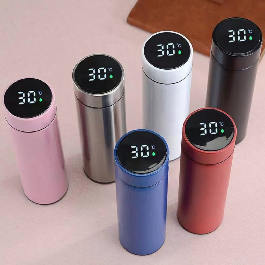 Smart LED Temperature Display Flask — Vacuum Insulated Thermo Bottle (500 ml)