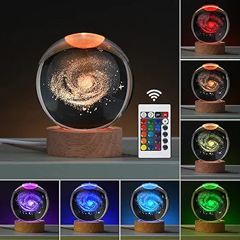 3D Crystal Lamp Ball(Assorted Design)
