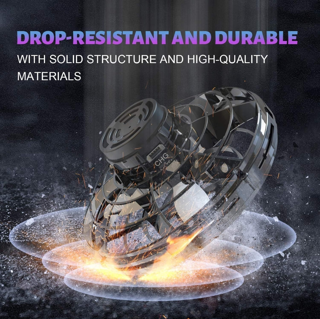 Flying Orb Spinner — USB Rechargeable LED Hover Ball Toy